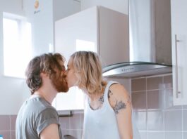 A couple energizing their relationship